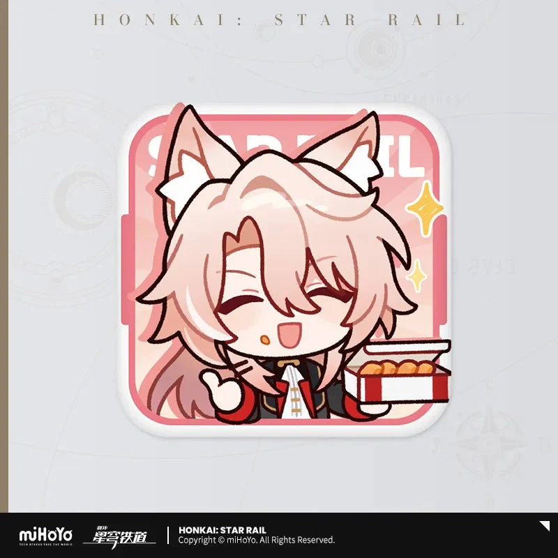 Honkai: Star Rail - Tasty Sharing Series Chibi Tinplate Badge miHoYo - Image 2