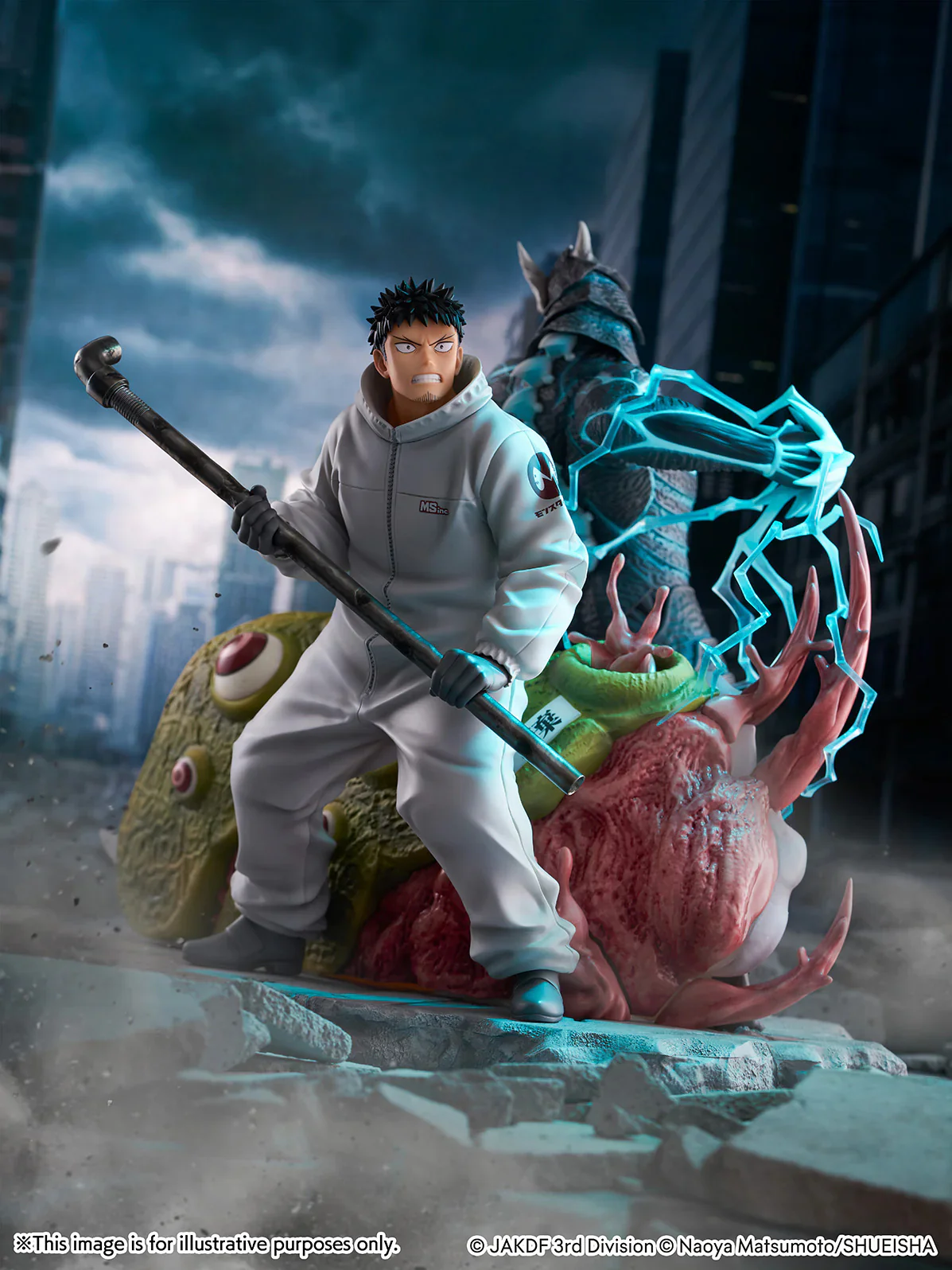 [Pre-order] Kaiju No.8 - Kaiju No.8 & Kafka Hibino 1/7 Scale Figure CyberZ - Image 2