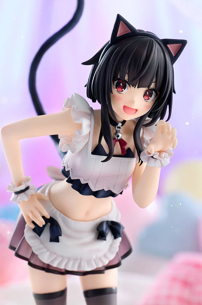 [Pre-order] Kono SubarashII Sekai Ni Syukufuku Wo! - Megumin (Light Novel Catgirl Maid Ver) Non Scale Figure KADOKAWA - Image 2