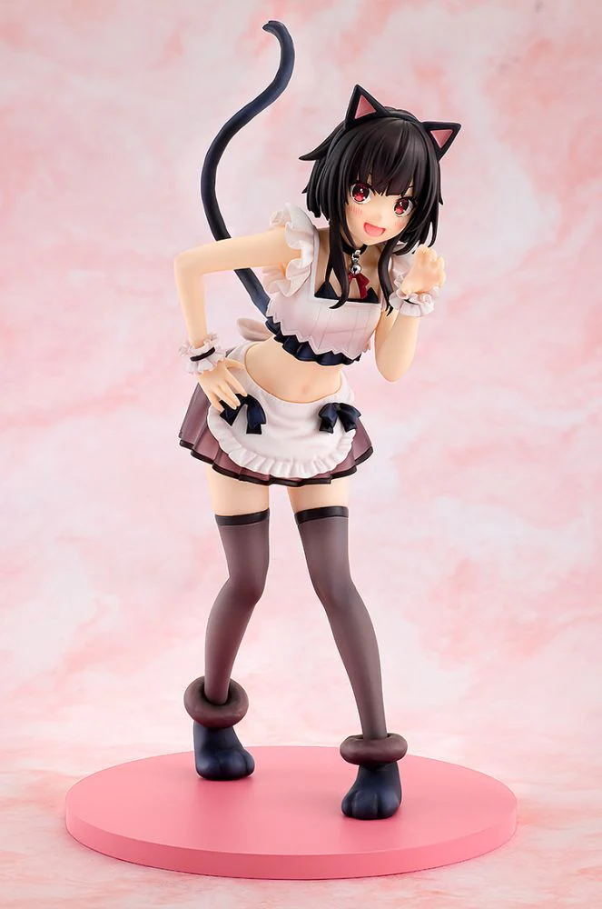 [Pre-order] Kono SubarashII Sekai Ni Syukufuku Wo! - Megumin (Light Novel Catgirl Maid Ver) Non Scale Figure KADOKAWA - Image 3