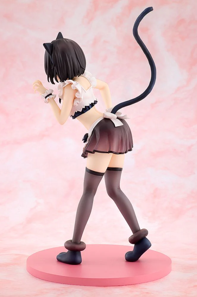 [Pre-order] Kono SubarashII Sekai Ni Syukufuku Wo! - Megumin (Light Novel Catgirl Maid Ver) Non Scale Figure KADOKAWA - Image 4