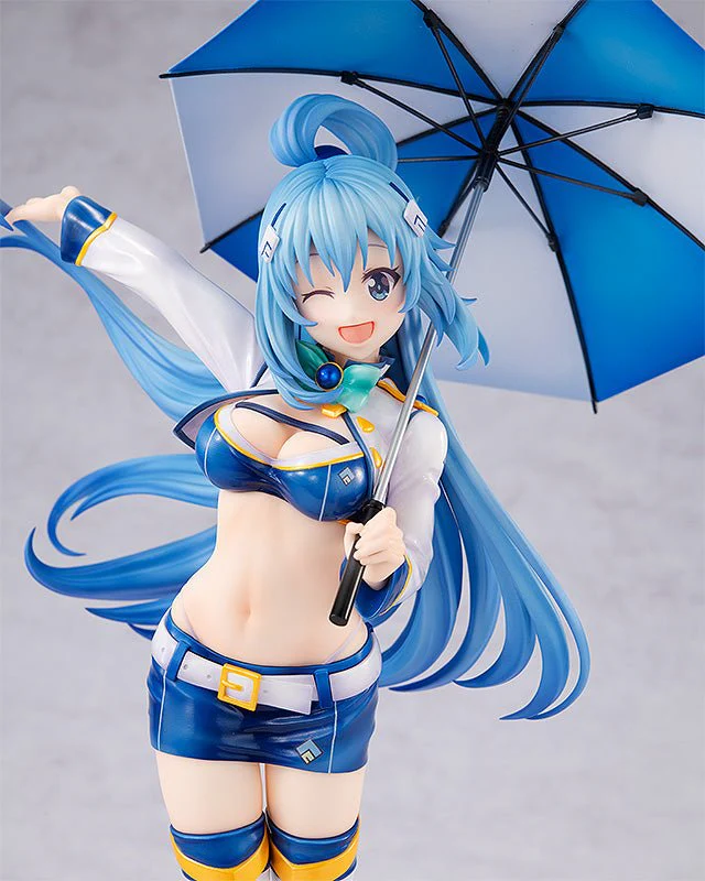 [Pre-order] KonoSuba: God's Blessing on this Wonderful World! - Aqua (Race Queen ver.)  1/7 Scale Figure Kadokawa - Image 8