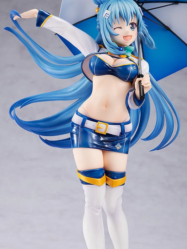 [Pre-order] KonoSuba: God's Blessing on this Wonderful World! - Aqua (Race Queen ver.)  1/7 Scale Figure Kadokawa - Image 9