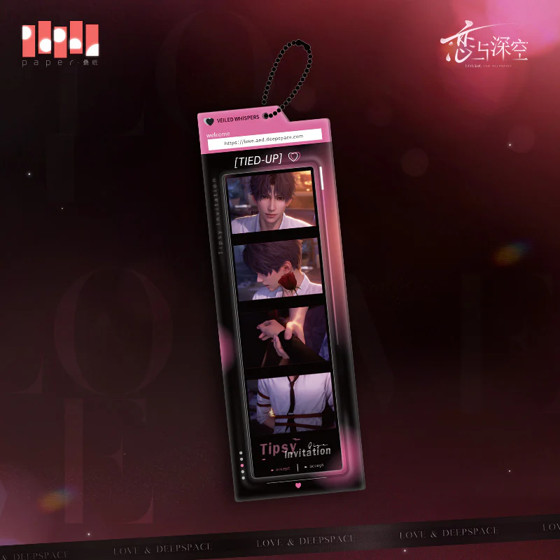 [Pre-order] Love and Deepspace - Veiled Whispers Rerun Series Photobooth Strip Set InFold Games - Image 7