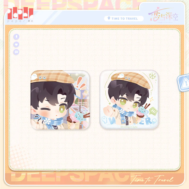 [Pre-order] Love and Deepspace - Wild Roam Series Chibi Badge Set InFold Games - Image 3