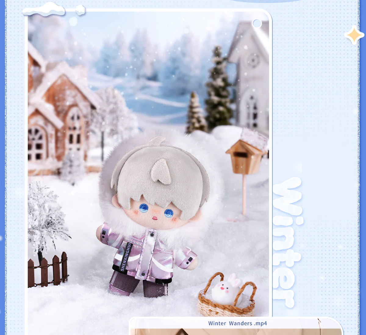 [Pre-order] Love and Deepspace - Winter Chronicle Series Plush Doll InFold Games - Image 2