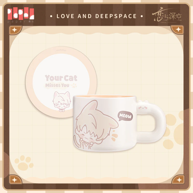 [Pre-order] Love and Deepspace - Your Cat Misses You Series Mug InFold Games - Image 6