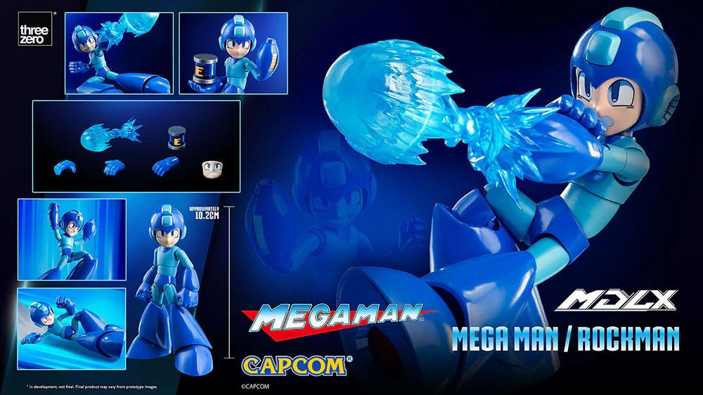 [Pre-order] Mega Man - Mega Man / Rockman Action Figure ThreeZero - Image 21