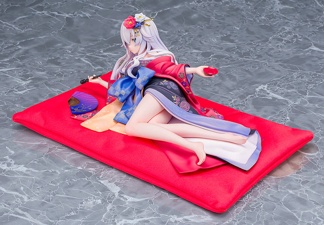 [Pre-order] Neptunia x SENRAN KAGURA: Ninja Wars - Black Heart (Kimono Ver) 1/7 Scale Figure KADOKAWA - Image 3