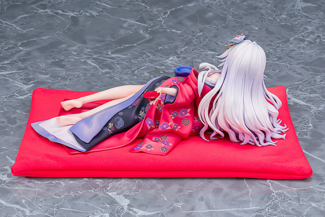 [Pre-order] Neptunia x SENRAN KAGURA: Ninja Wars - Black Heart (Kimono Ver) 1/7 Scale Figure KADOKAWA - Image 4