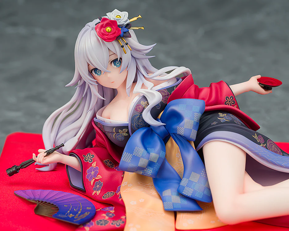 [Pre-order] Neptunia x SENRAN KAGURA: Ninja Wars - Black Heart (Kimono Ver) 1/7 Scale Figure KADOKAWA - Image 7