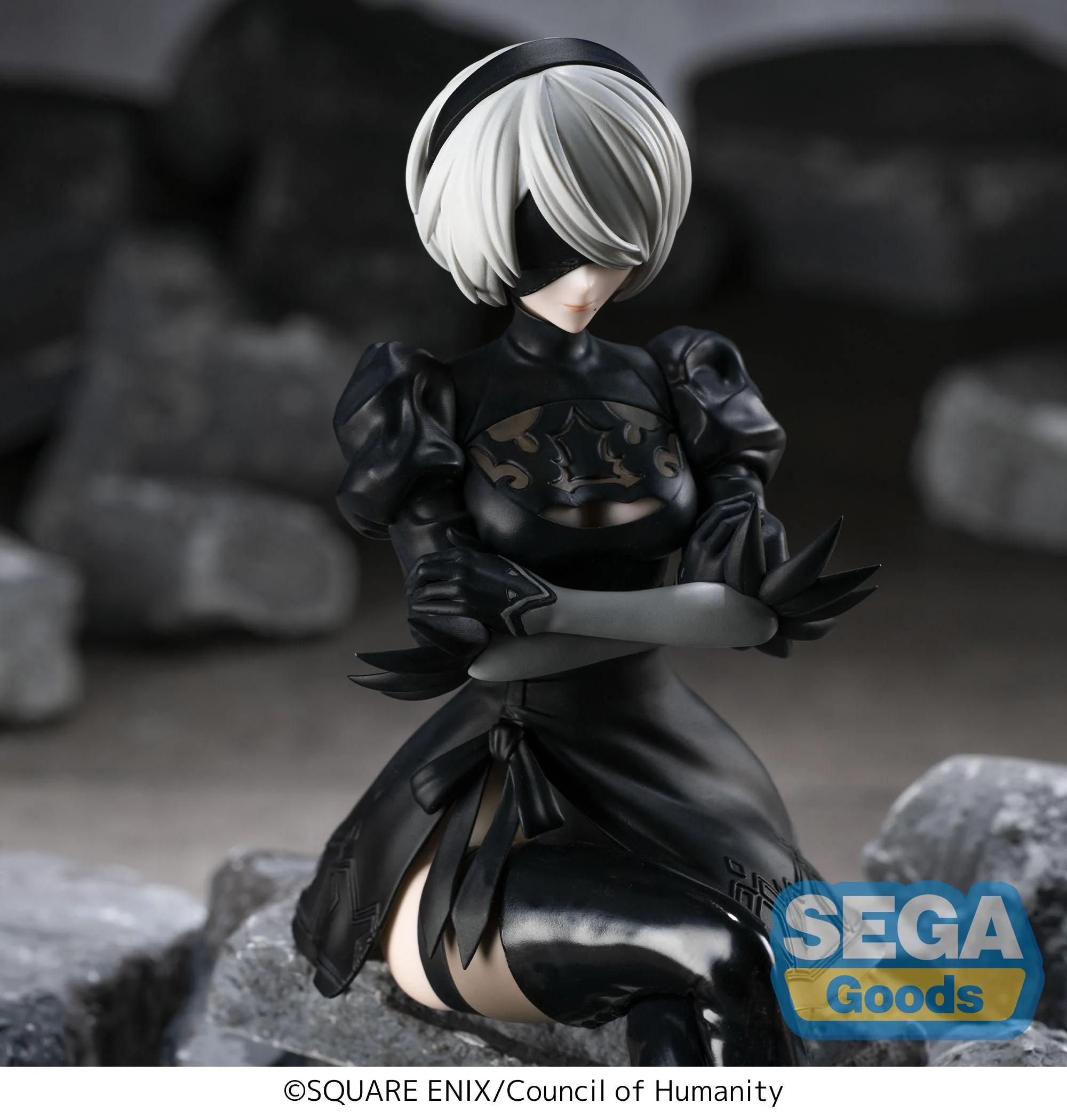 [Pre-order] NieR:Automata Ver1.1a - 2B PM Perching Prize Figure SEGA - Image 2