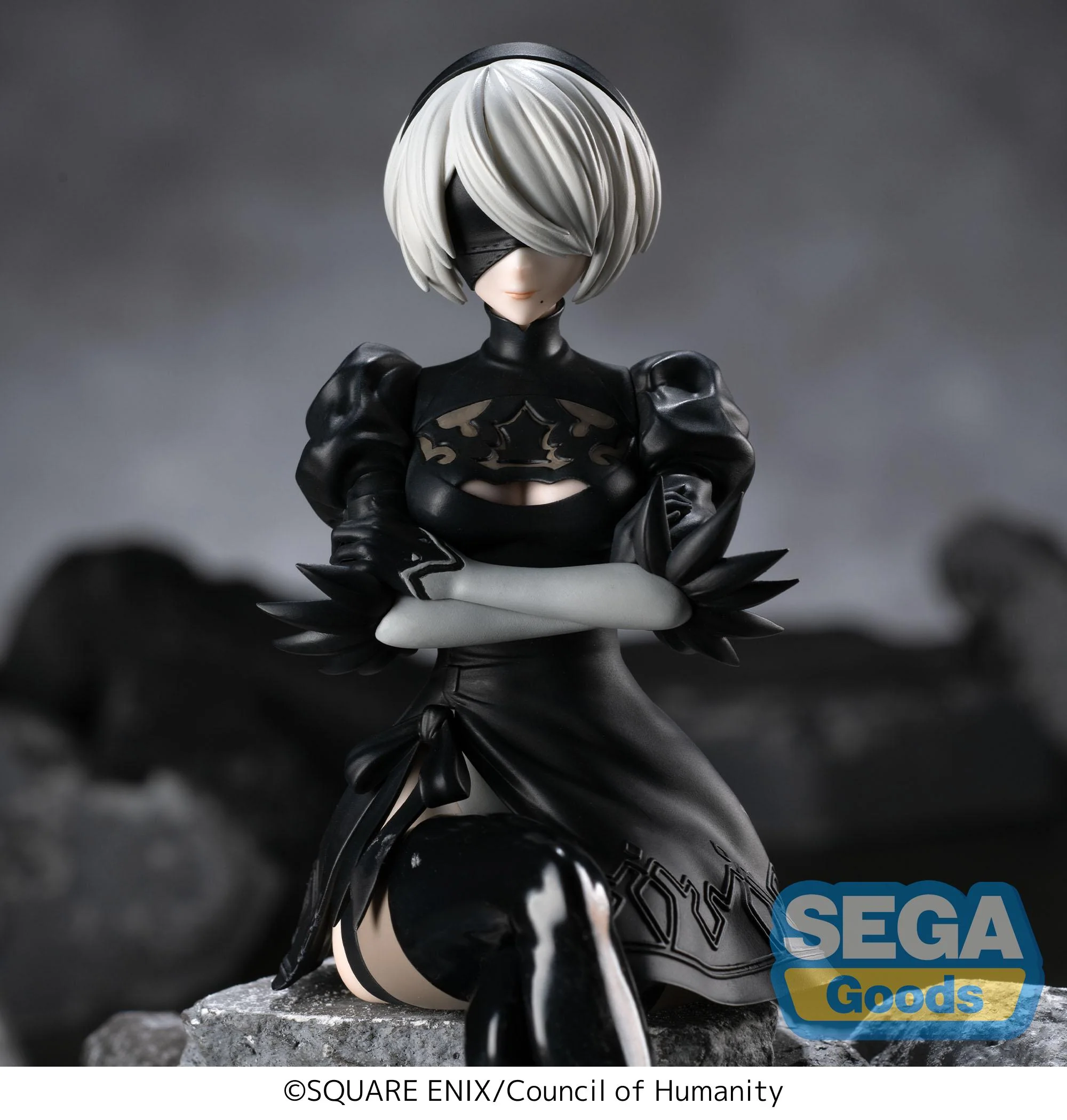 [Pre-order] NieR:Automata Ver1.1a - 2B PM Perching Prize Figure SEGA - Image 3