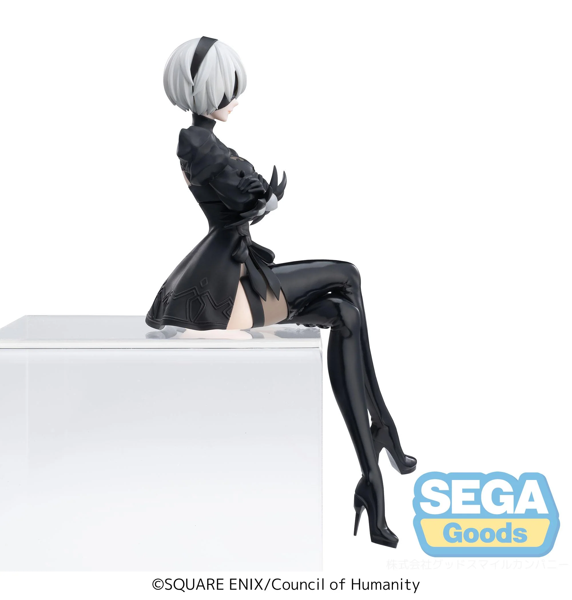 [Pre-order] NieR:Automata Ver1.1a - 2B PM Perching Prize Figure SEGA - Image 8