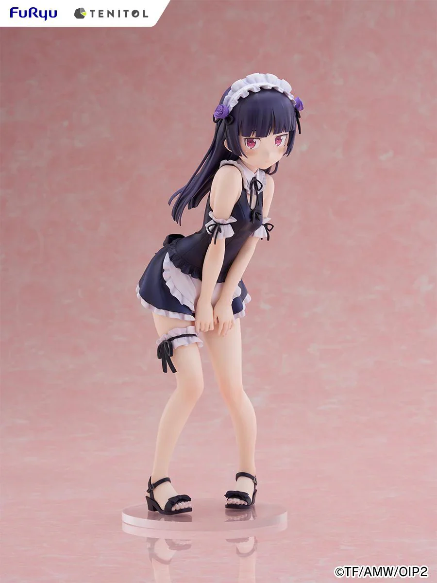 [Pre-order] OreImo - Kuroneko (Swimsuit Maid Ver.) TENITOL TALL Non Scale Figure FuRyu Corporation - Image 3