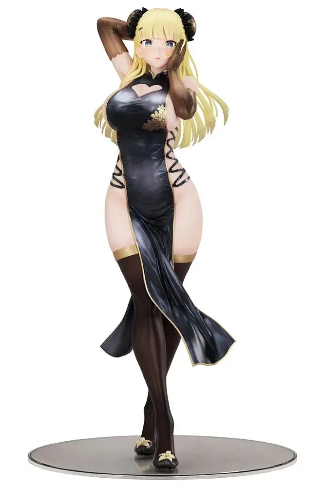 [Pre-order] Original Character - Illustrated by oekakizuki (China Girl Black Ver.) 1/7 Scale Figure B'Full (Fots Japan) - Image 12
