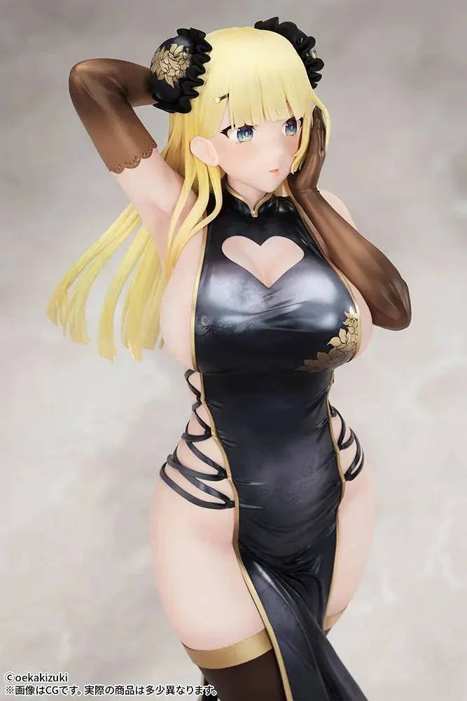 [Pre-order] Original Character - Illustrated by oekakizuki (China Girl Black Ver.) 1/7 Scale Figure B'Full (Fots Japan) - Image 5