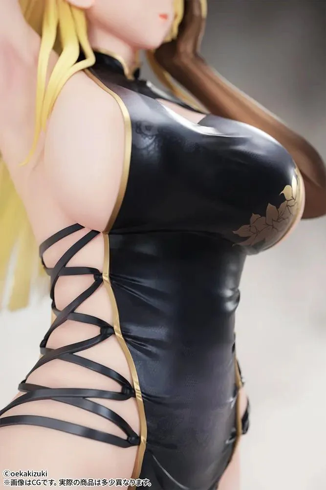 [Pre-order] Original Character - Illustrated by oekakizuki (China Girl Black Ver.) 1/7 Scale Figure B'Full (Fots Japan) - Image 9