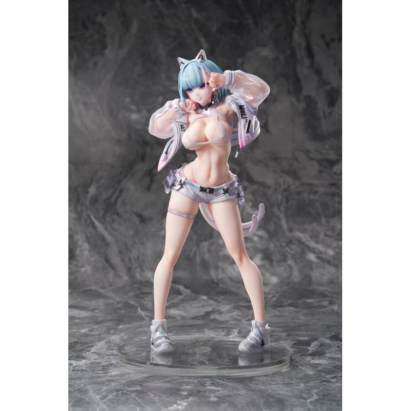[Pre-order] Original Character - Kin Mirai Nekomata Miu 1/6 Scale Figure Bibi Buttons - Image 13
