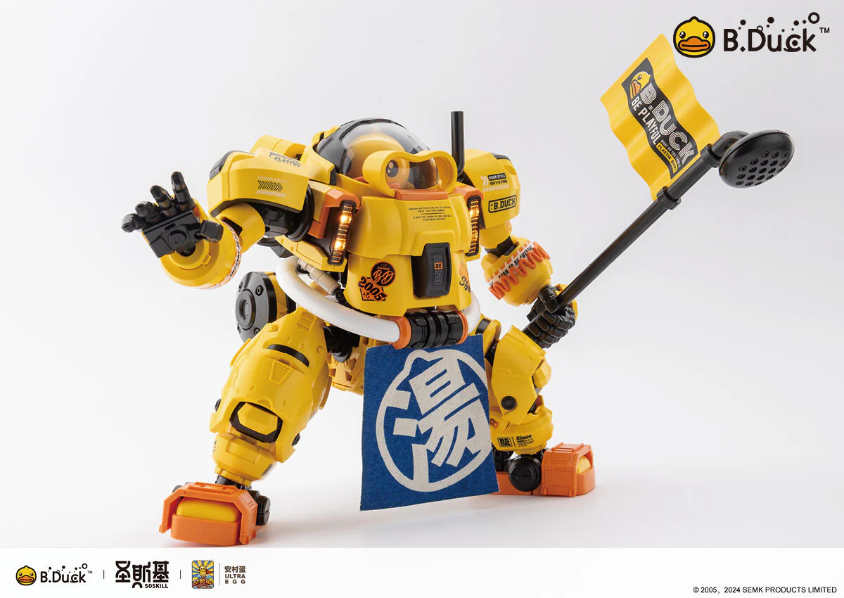 [Pre-order] Original Character - SpaDuck Plastic Model Kit SOSKILL - Image 15