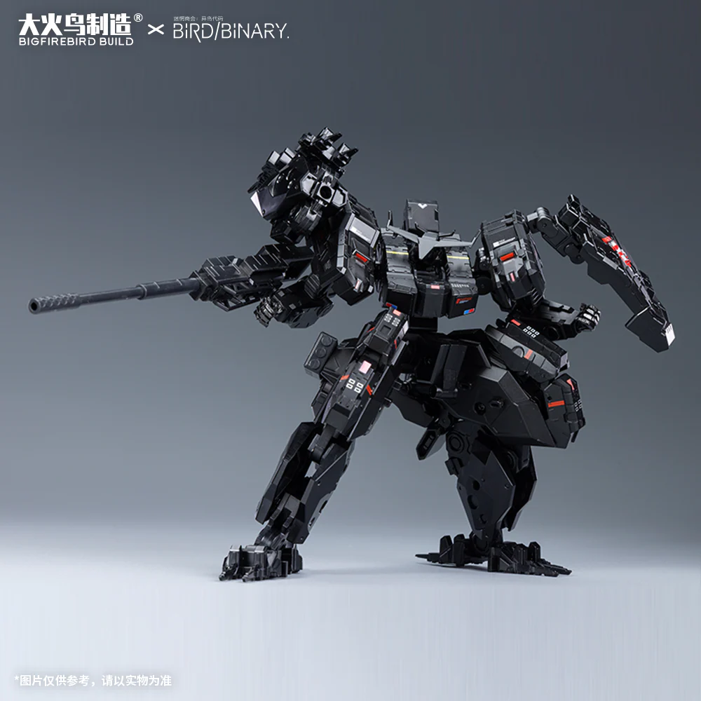 [Pre-order] Original Character - Tiger Hunt Type-Alpha Smokey Tiger (Gun Power & Black Tiger Set Of Two) Alloy Action Figure Big Firebird Toys - Image 5