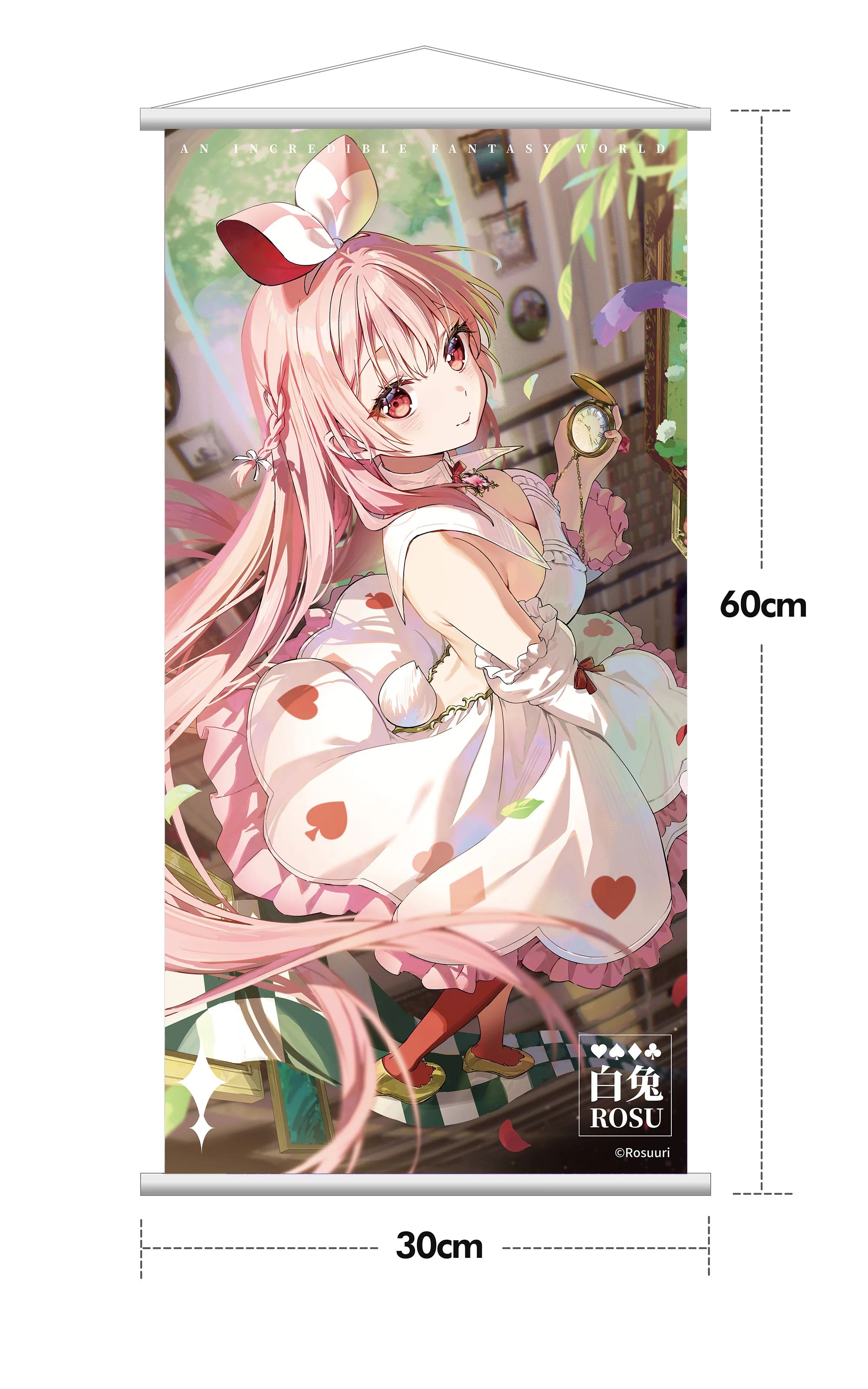 [Pre-order] Original Character - White Rabbit Rosu (Wonderland Ver.) 1/7 Scale Figure Hobbysakura - Image 11