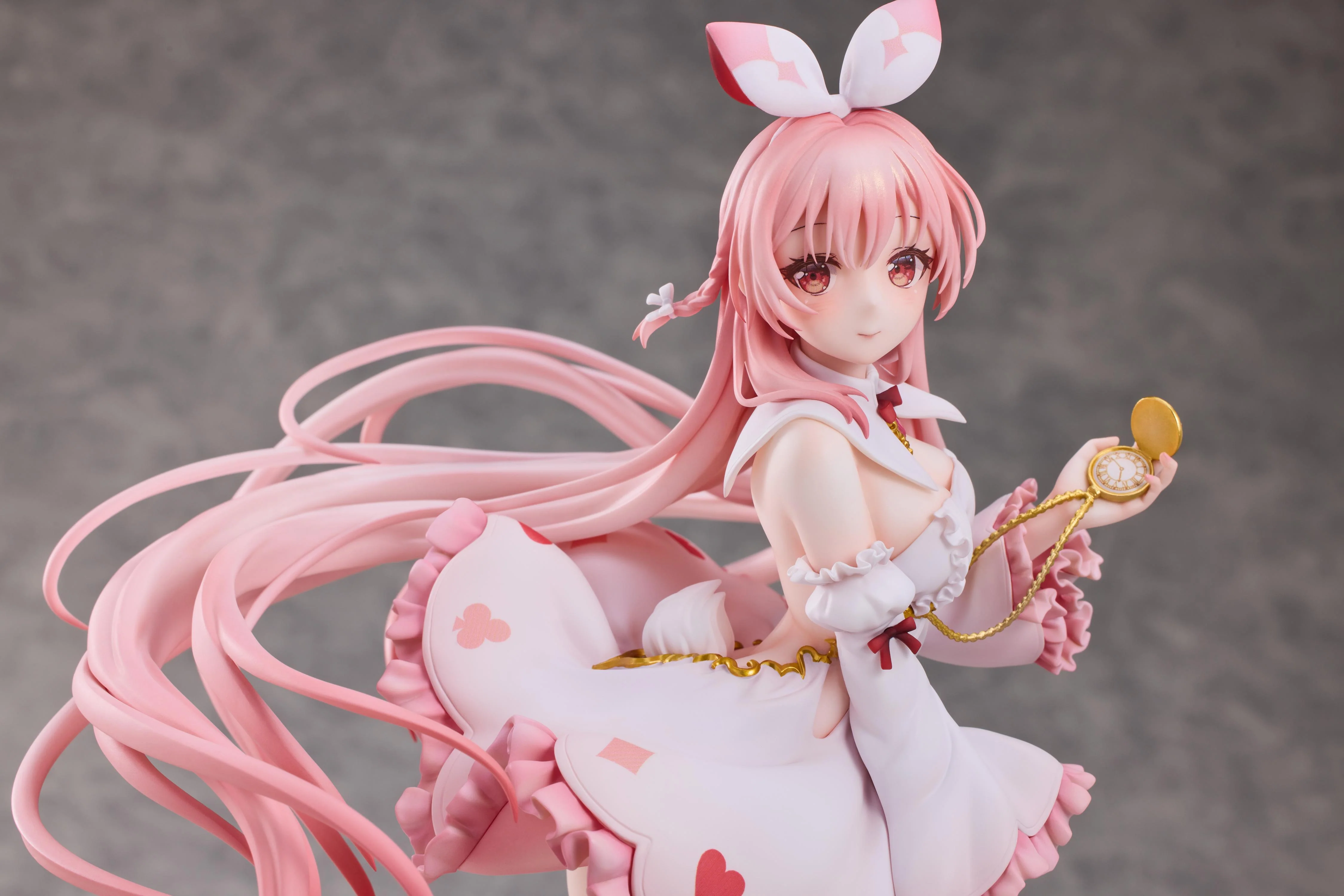 [Pre-order] Original Character - White Rabbit Rosu (Wonderland Ver.) 1/7 Scale Figure Hobbysakura - Image 2