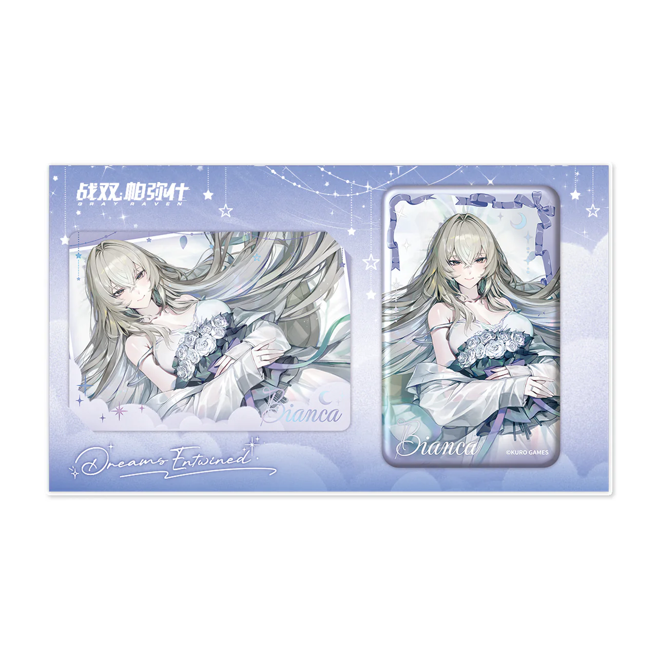 [Pre-order] Punishing: Gray Raven - Dreams Entwined 6th Anniversary Badge Mini Card Set KURO GAMES - Image 3