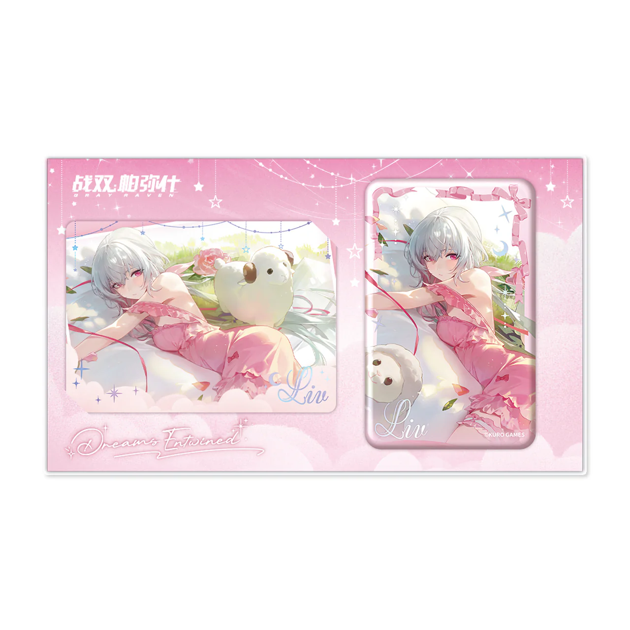 [Pre-order] Punishing: Gray Raven - Dreams Entwined 6th Anniversary Badge Mini Card Set KURO GAMES - Image 5