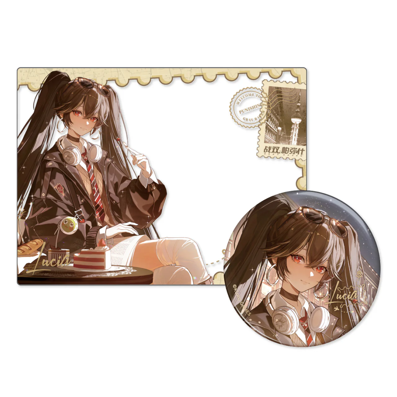 [Pre-order] Punishing: Gray Raven - Echoes of Elsewhere 6th Anniversary Badge Transparent Card Set KURO GAMES - Image 6