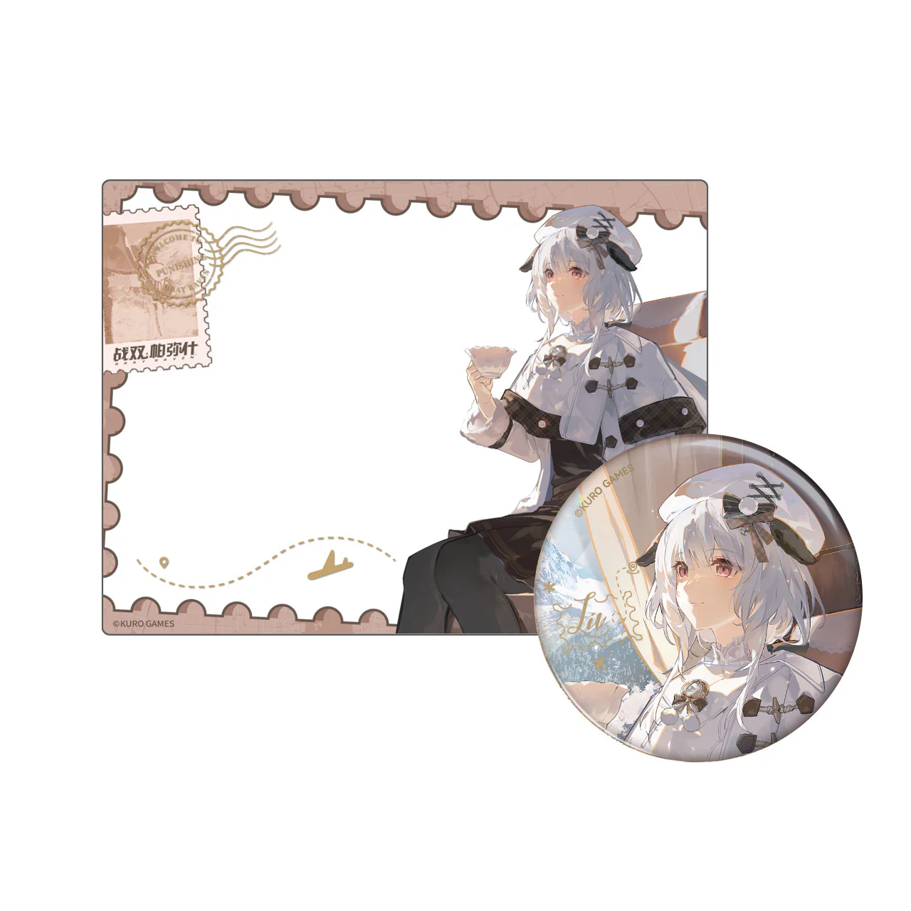 [Pre-order] Punishing: Gray Raven - Echoes of Elsewhere 6th Anniversary Badge Transparent Card Set KURO GAMES - Image 7