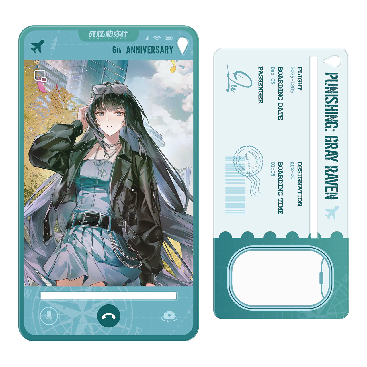 [Pre-order] Punishing: Gray Raven - Echoes of Elsewhere 6th Anniversary Display Standee KURO GAMES - Image 12