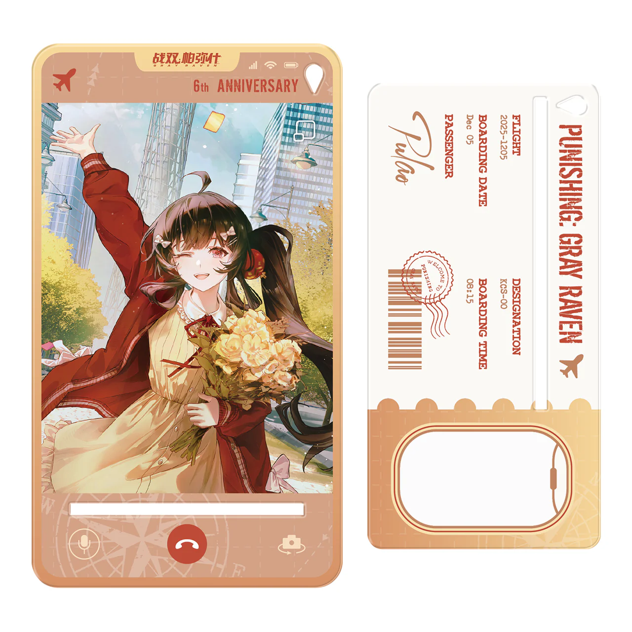 [Pre-order] Punishing: Gray Raven - Echoes of Elsewhere 6th Anniversary Display Standee KURO GAMES - Image 13