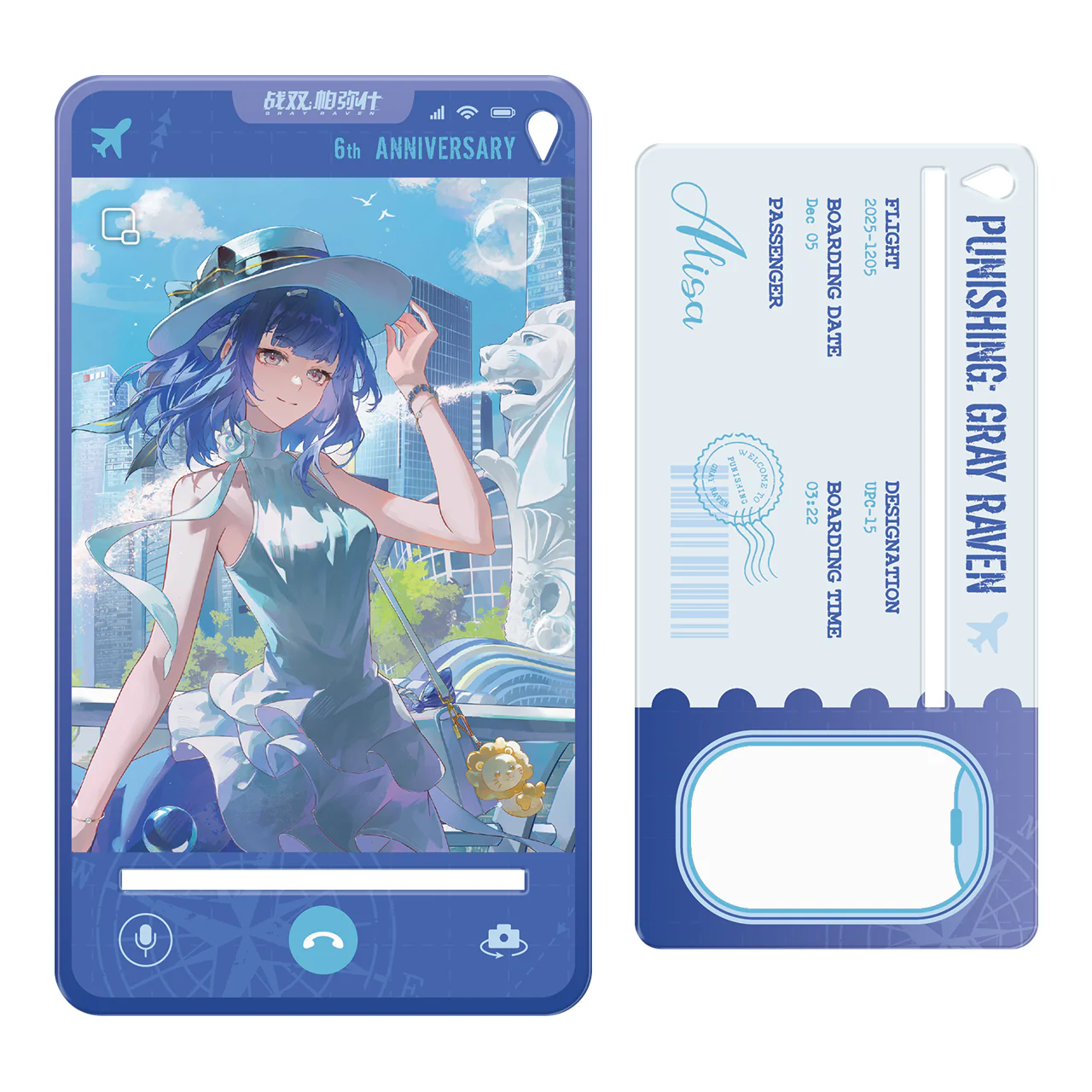 [Pre-order] Punishing: Gray Raven - Echoes of Elsewhere 6th Anniversary Display Standee KURO GAMES - Image 16