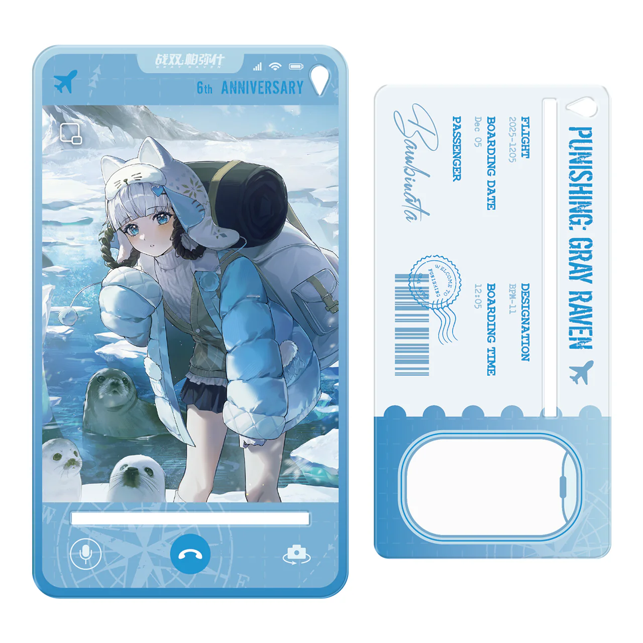 [Pre-order] Punishing: Gray Raven - Echoes of Elsewhere 6th Anniversary Display Standee KURO GAMES - Image 17