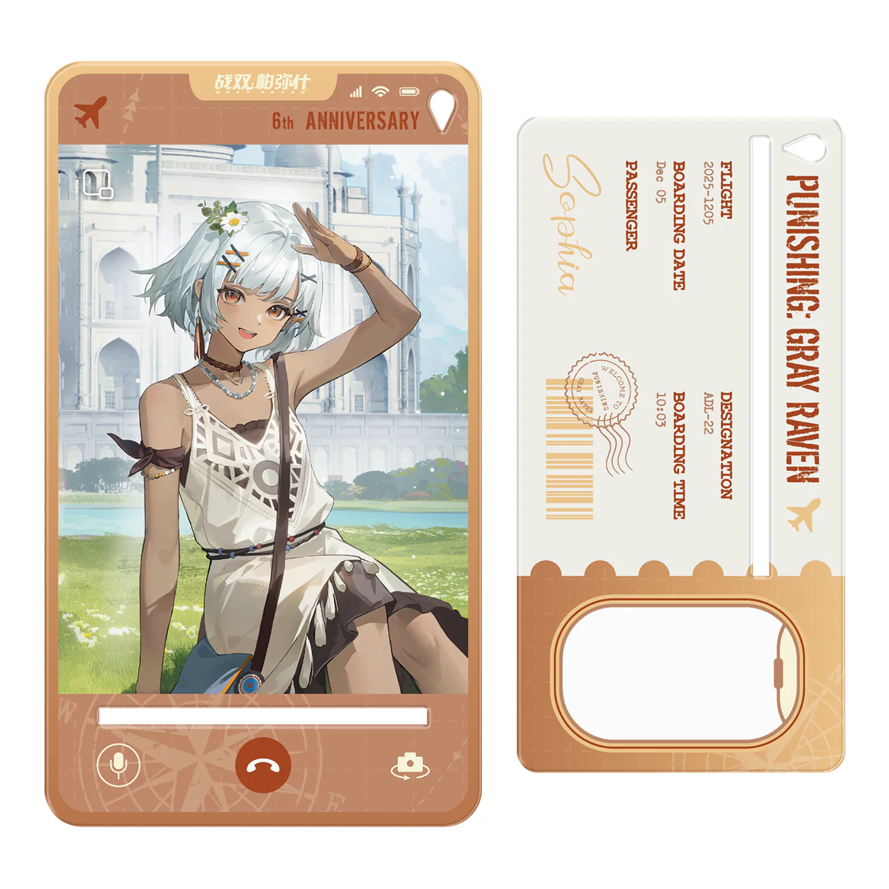 [Pre-order] Punishing: Gray Raven - Echoes of Elsewhere 6th Anniversary Display Standee KURO GAMES - Image 19
