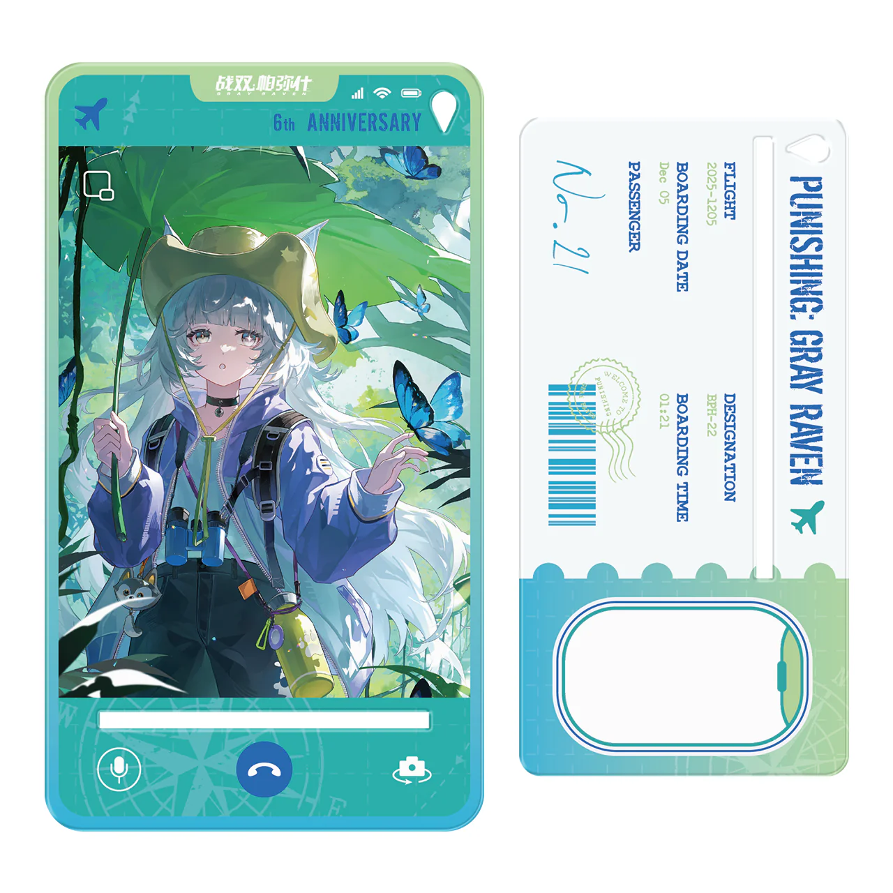 [Pre-order] Punishing: Gray Raven - Echoes of Elsewhere 6th Anniversary Display Standee KURO GAMES - Image 24