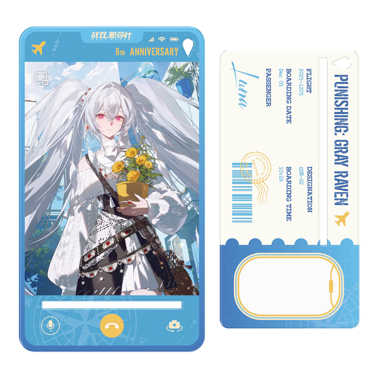 [Pre-order] Punishing: Gray Raven - Echoes of Elsewhere 6th Anniversary Display Standee KURO GAMES - Image 28