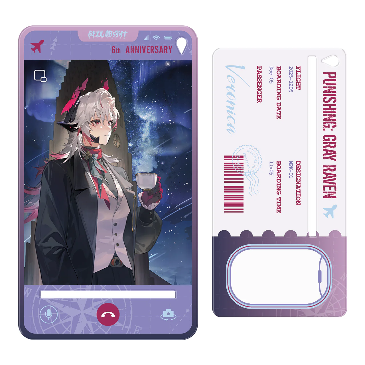 [Pre-order] Punishing: Gray Raven - Echoes of Elsewhere 6th Anniversary Display Standee KURO GAMES - Image 42