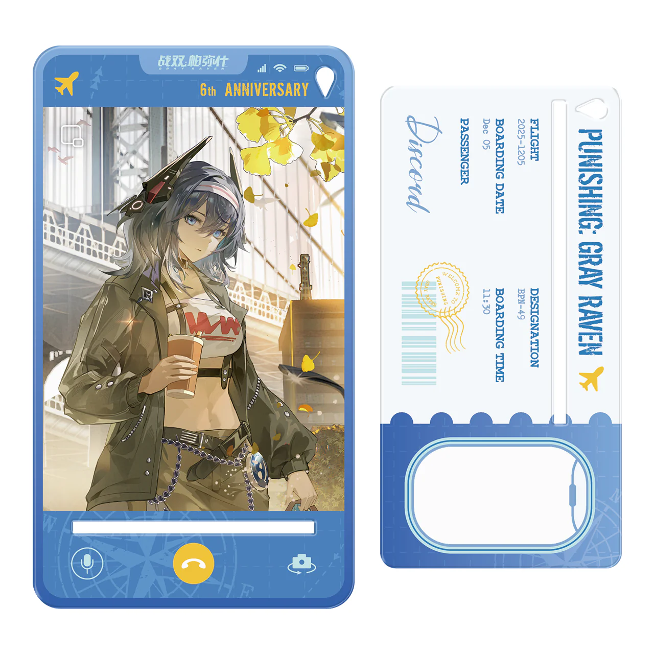 [Pre-order] Punishing: Gray Raven - Echoes of Elsewhere 6th Anniversary Display Standee KURO GAMES - Image 43