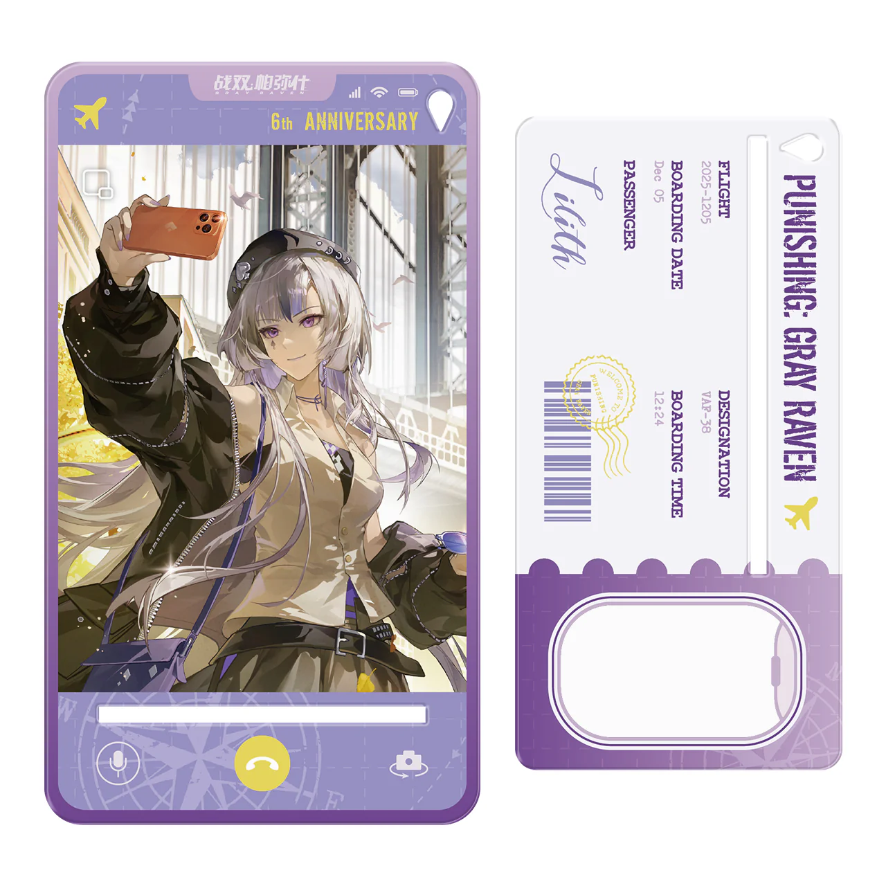 [Pre-order] Punishing: Gray Raven - Echoes of Elsewhere 6th Anniversary Display Standee KURO GAMES - Image 44