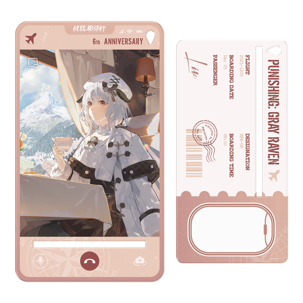 [Pre-order] Punishing: Gray Raven - Echoes of Elsewhere 6th Anniversary Display Standee KURO GAMES - Image 8