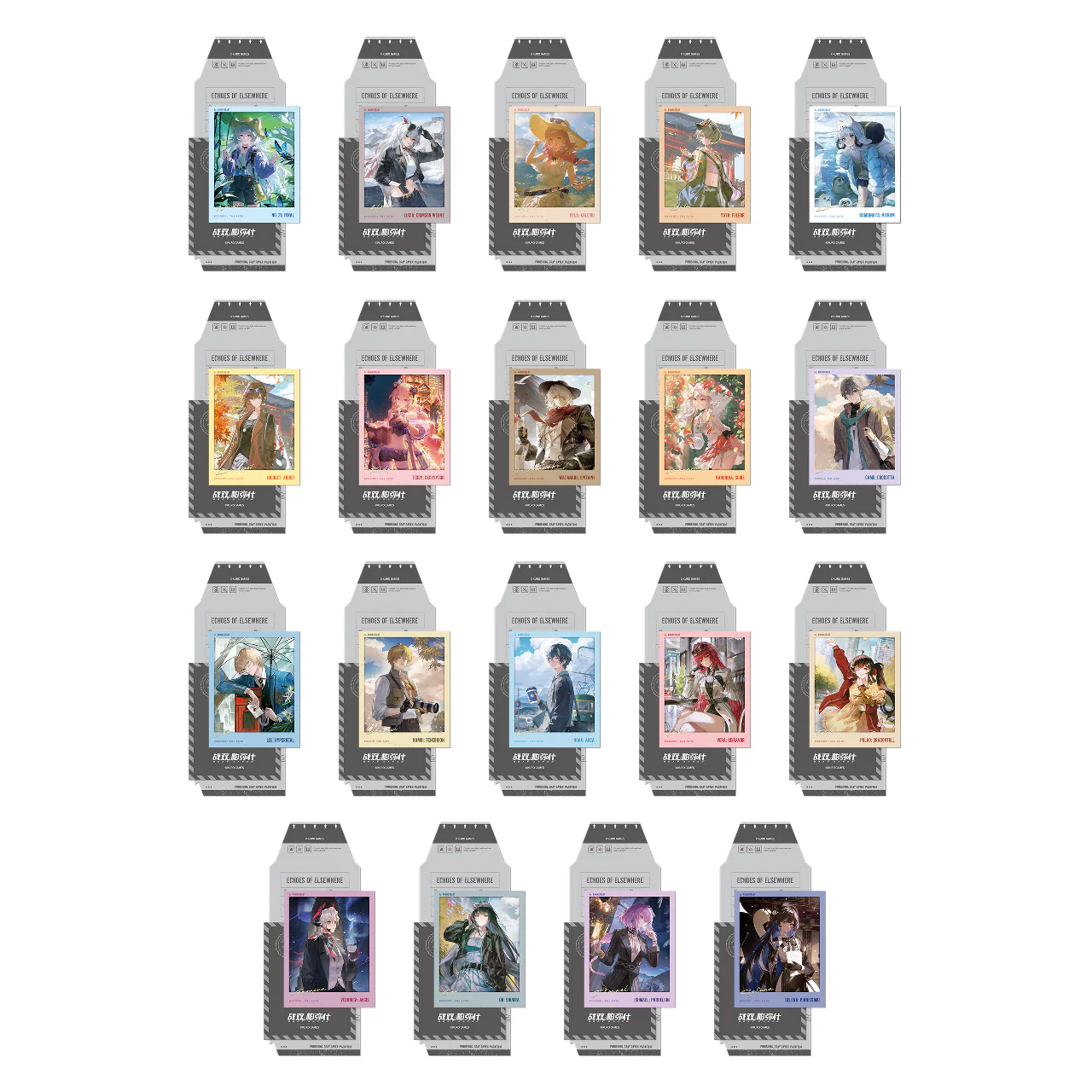 [Pre-order] Punishing: Gray Raven - Echoes of Elsewhere 6th Anniversary Tear-Off Polaroid KURO GAMES - Image 8