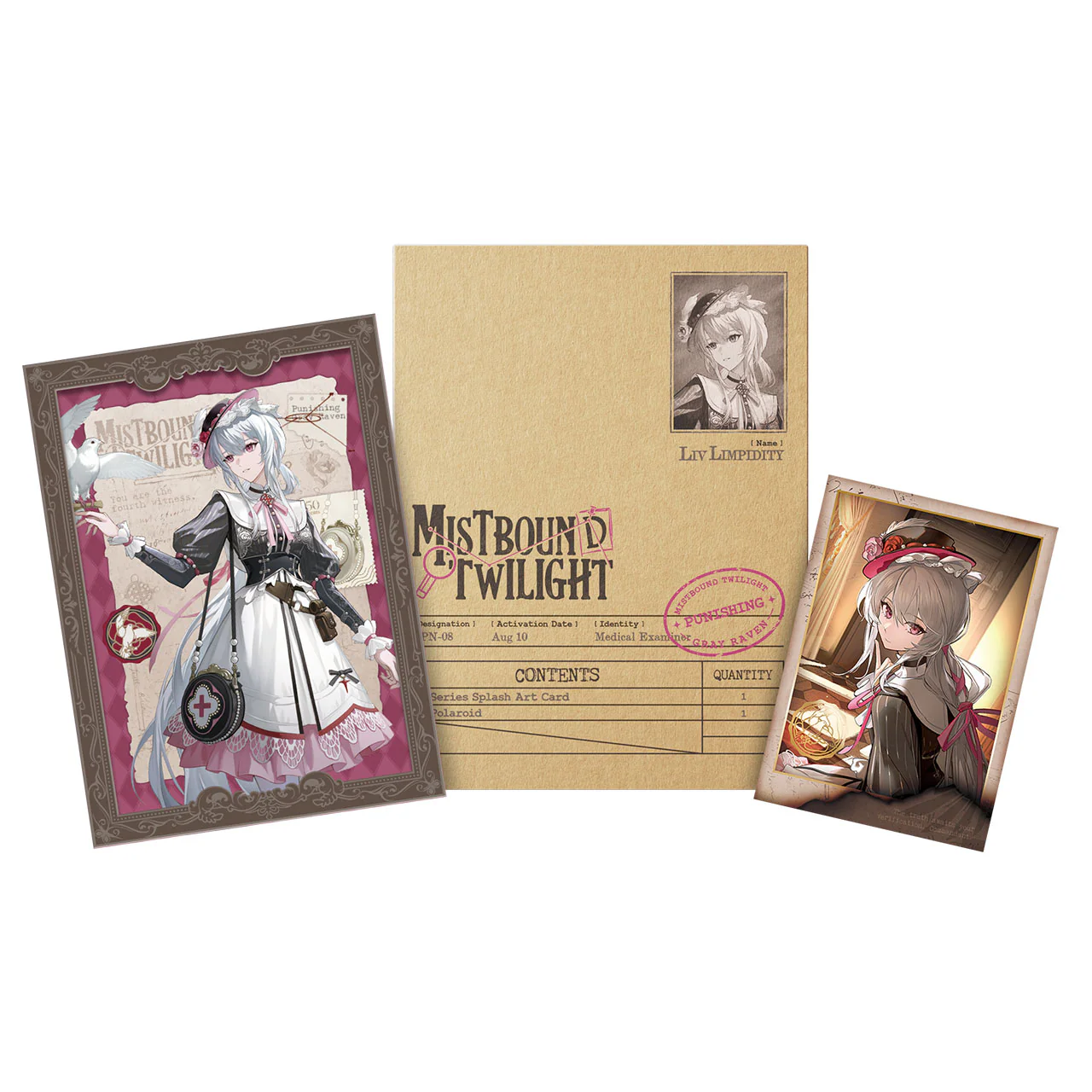 [Pre-order] Punishing: Gray Raven - Mistbound Twilight Collectible Card Set KURO GAMES - Image 6