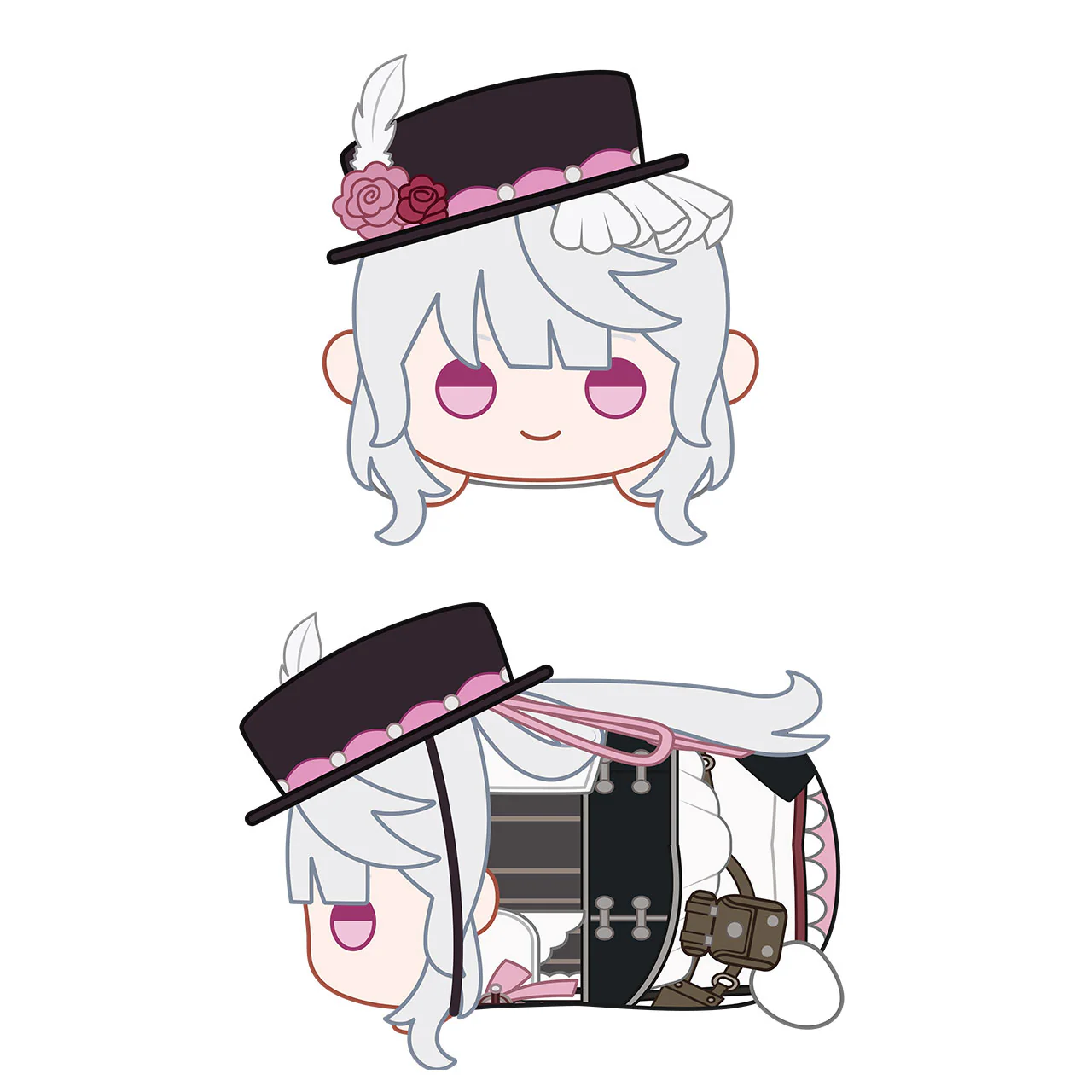 [Pre-order] Punishing: Gray Raven - Mistbound Twilight Mamekororin Plushie KURO GAMES - Image 7