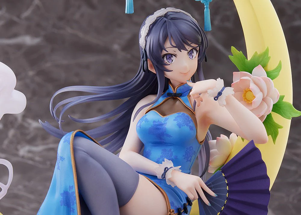 [Pre-order] Rascal Does Not Dream of Bunny Girl Senpai - Mai Sakurajima (Chinese Dress Ver.) 1/7 Scale Figure Taito - Image 6