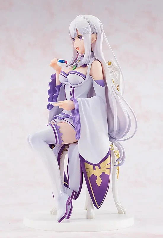 [Pre-order] Re:Zero -Starting Life In Another World - Emilia (Tea Party Ver. re-run) 1/7 Scale Figure KADOKAWA - Image 5