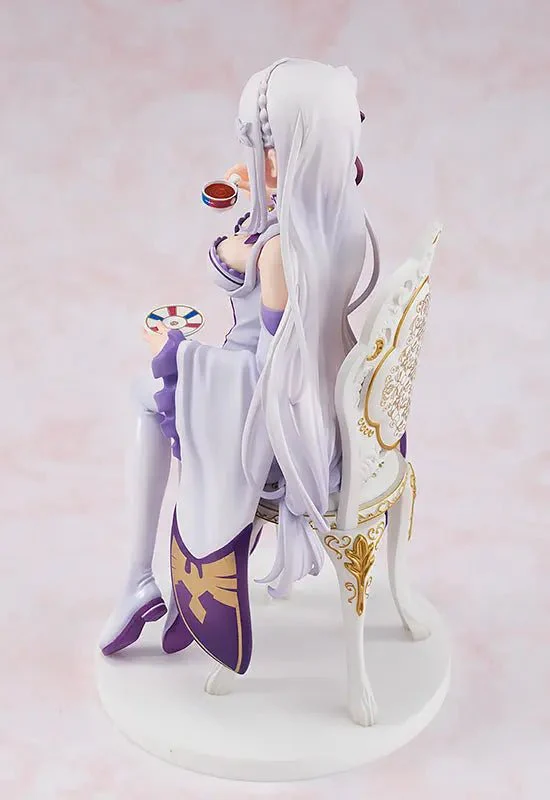 [Pre-order] Re:Zero -Starting Life In Another World - Emilia (Tea Party Ver. re-run) 1/7 Scale Figure KADOKAWA - Image 7