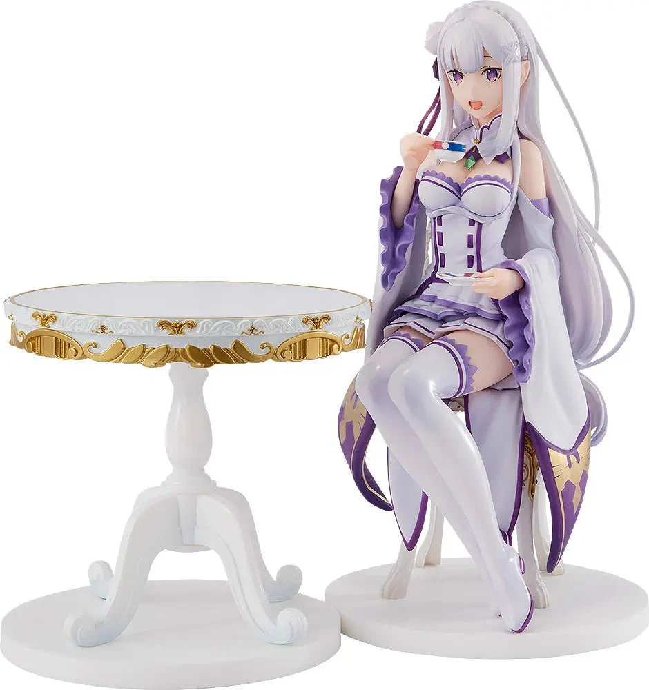 [Pre-order] Re:Zero -Starting Life In Another World - Emilia (Tea Party Ver. re-run) 1/7 Scale Figure KADOKAWA - Image 9