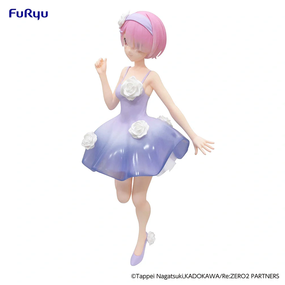 [Pre-order] Re:ZERO Starting Life in Another World - Ram(Flower Dress Ver.) Trio-Try-iT Prize Figure FuRyu Corporation - Image 11